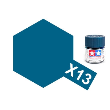 X-13 (81513) Metallic Blue Gloss - Acrylic Mini 10ml