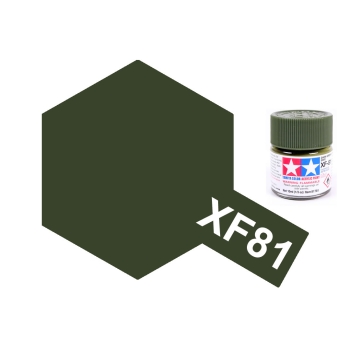 XF-81 (81781) RAF Dark Green 2 Matt - Acrylic Mini 10 ml
