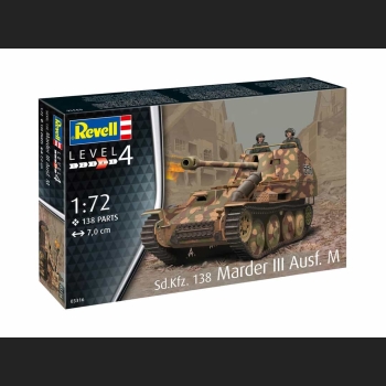Sd.Kfz. 138 Marder III Ausf. M 1:72Pojazd