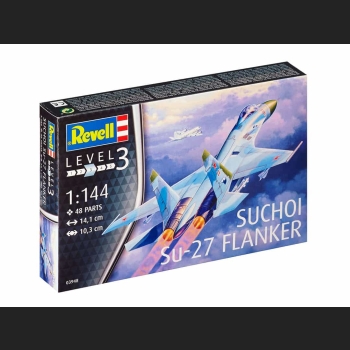 SU-27 Flanker 1:144Samolot