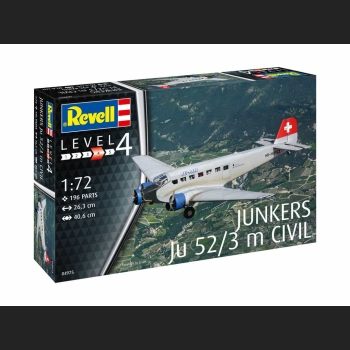 Junkers Ju52/3M Civil 1:72Samolot