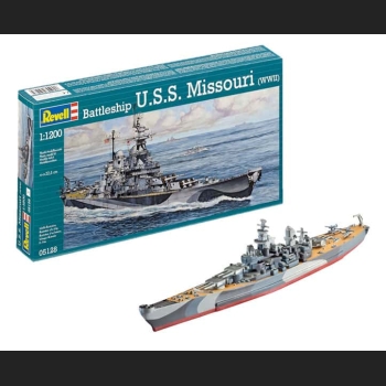 Battleship U.S.S. Missouri (WWII) 1:1200