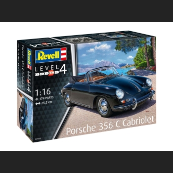 Porsche 356 Convertible 1:16