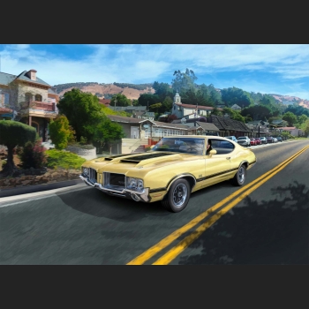 Oldsmobile 442 Cutlass Coupé '71 - 1:25