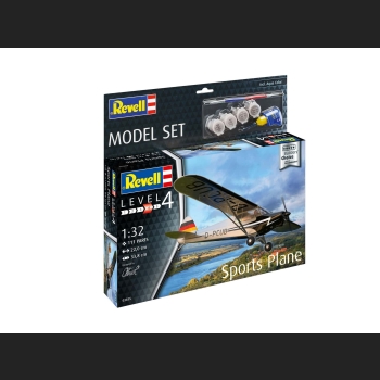 Piper PA-18 Super Cub Sports Plane 1:32 Set Piper PA-18 Super Cub Sports Plane 1:32 Set