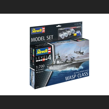 Assault Carrier USS WASP CLASS1:72 Set