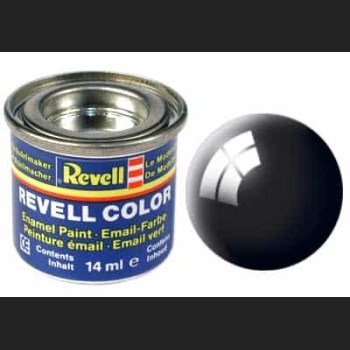 07 Black, Gloss RAL 9005 - Enamel Paint